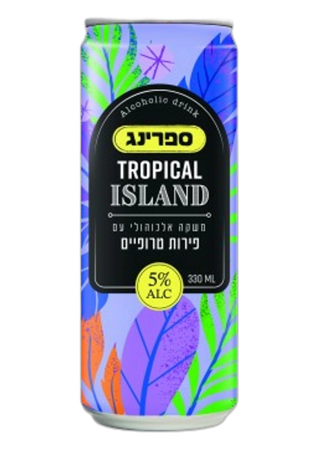 איילנד משקה אלכוהולי בטעמים 350 מ"ל